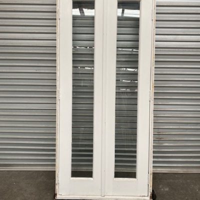 French Doors with Frame 960mm wide x 2075mm high,2b