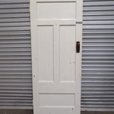 Original 4 Panel Timber Internal Door 810mm wide x 2020mm high, 2i
