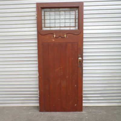 Leadlight Internal Door from Californian Bungalow 860mm wide, 2i