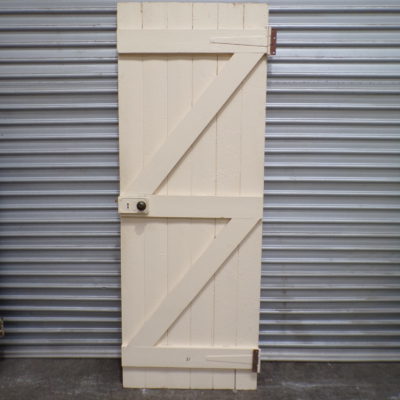 Vintage Barn Style Door 670mm wide x 1830mm high, 8o