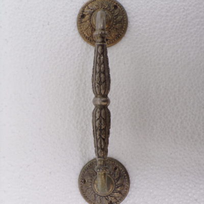 Victorian Ormolu Brass Push/Pull Door Handle 235mm long, 7s