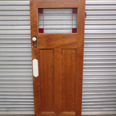 Leadlight Internal 3 Panel Door 810mm wide x 1990mm high, 16c