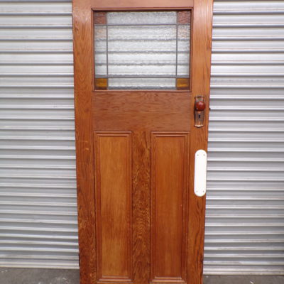 Leadlight Internal 3 Panel Door 800mm wide x 2010mm high, 16c