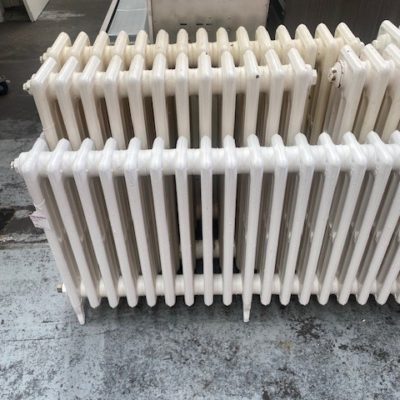 Cast Iron Tubular Hydronic Radiator Heating Panels set of 6,  9g