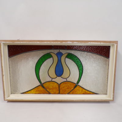 Edwardian Leadlight Window 765mm wide, 1c