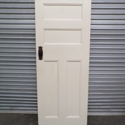 Art Deco 4 Panel Internal Door 755mm wide x 1955mm high, 3s