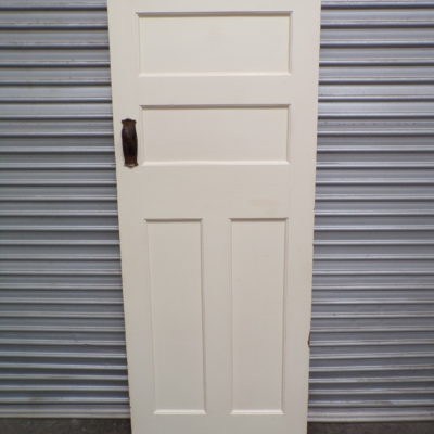 Art Deco 4 Panel Internal Door 810mm wide x 2000mm high, 3s