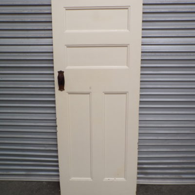 Art Deco 4 Panel Internal Door 810mm wide x 2005mm high, 3s