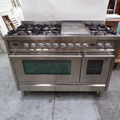 ILVE Large Freestanding Oven and Cooktop Model P12OFWMP
