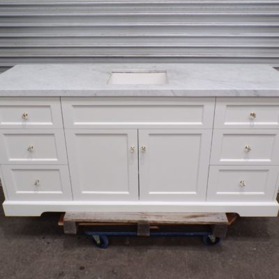 Bathroom Vanity Hamptons Style 1755mm wide, 7c