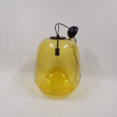 About Space Lighting Amber Glass Pendant, d1