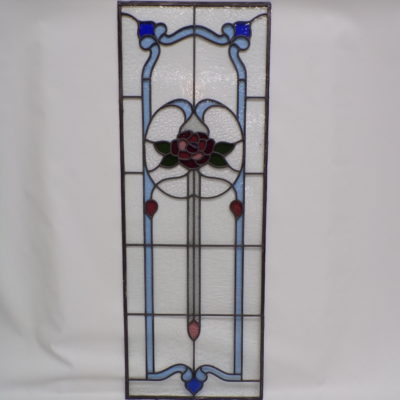 Leadlight Window Pane 485mm wide x 1335mm high, Rh1