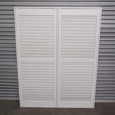 Plantation Shutters Pair 1440mm wide x 1825mm high, rh1