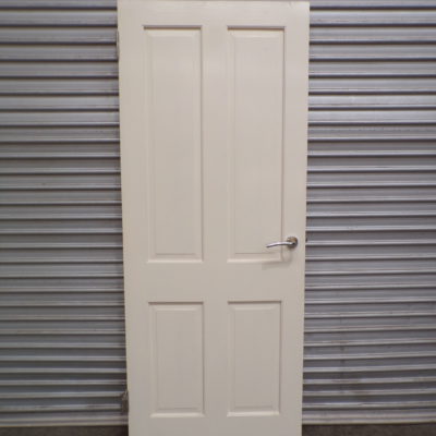 Victorian 4 Panel Door 810mm wide x 2015mm high #4, 16c