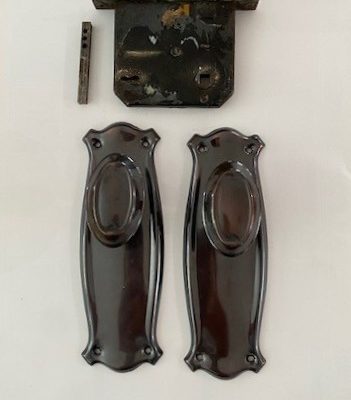 Vintage Style Door Handle with Mortice Mechanism, Rh1